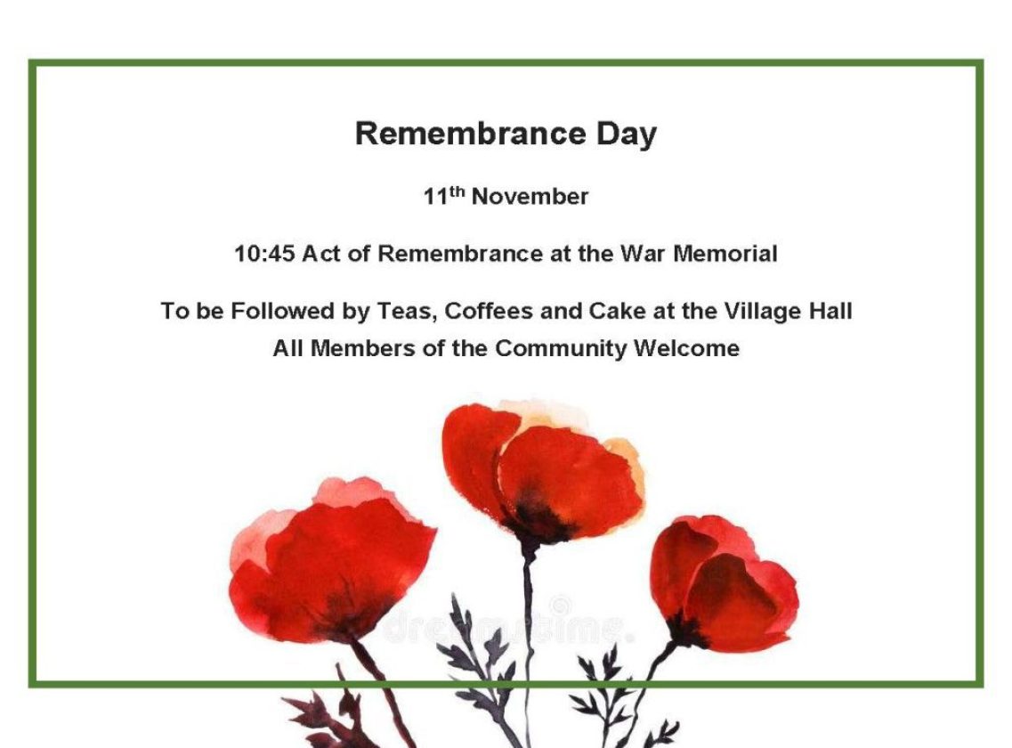 Remembrance Day Poster
